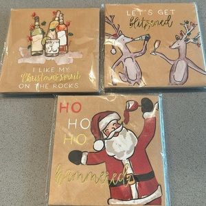 NWT Mud Pie Holiday Napkins